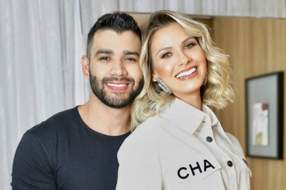 Gusttavo Lima e Andressa Suita (Reprodução)