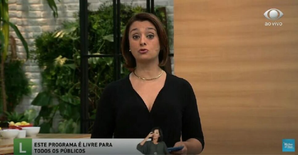 Band A apresentadora Catia Fonseca (Foto: Reprodução)