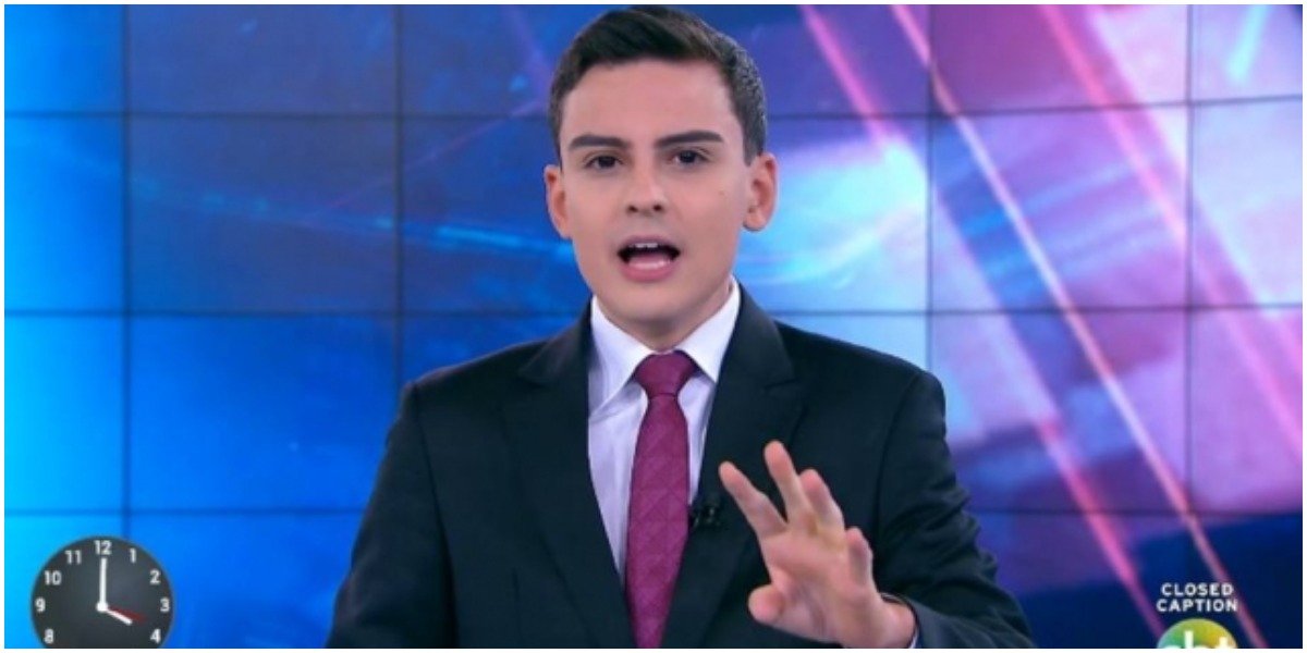 Com medo de ser demitido da emissora de Silvio Santos, Dudu Camargo procura empregos fora do SBT (Foto: Reprodução)
