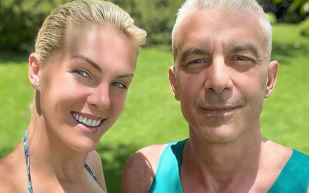 A famosa apresentadora do Hoje Em Dia, Ana Hickmann fala sobre doença do marido, Alexandre Correa (Foto: Reprodução)