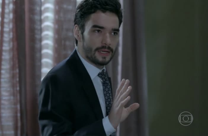 José Alfredo demiti filho após descobrir verdade na trama da Globo (Foto: Reprodução)