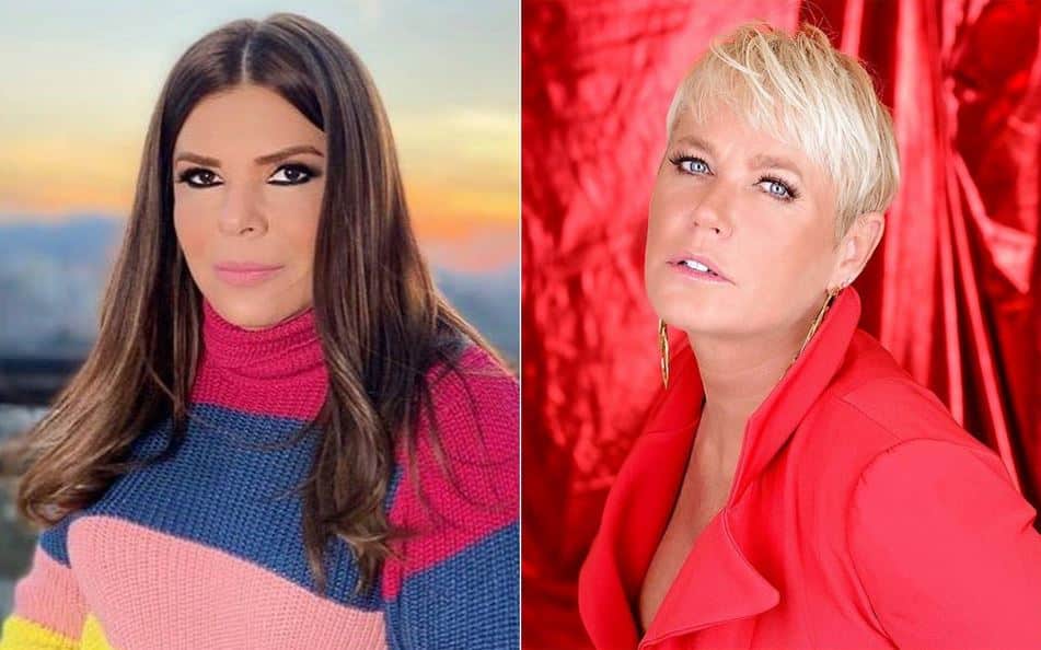 Mara Maravilha e Xuxa Meneghel em fotos publicadas no Instagram. (Foto: Reprodução)