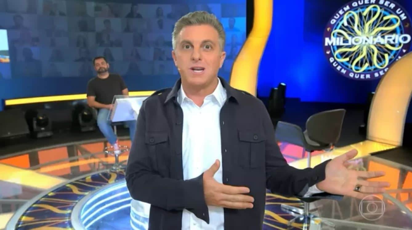 Luciano Huck comete gafe na estreia (Foto: Reprodução)
