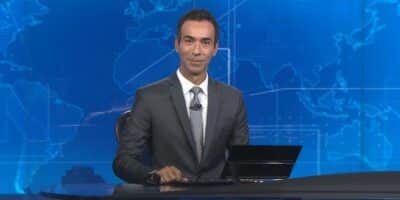 César Tralli foi aprovado para substituir William Bonner no Jornal Nacional (Reprodução)
