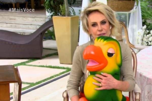 A famosa apresentadora do Mais Você, Ana Maria Braga se emociona ao falar sobre programa com Louro José (Foto: Reprodução)