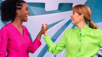 Poliana Abritta e Maju Coutinho no 