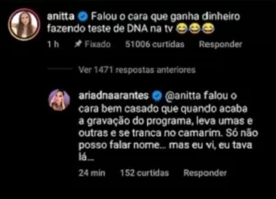 Ariadna sai em defesa de Anitta, ataca Ratinho e expõe traição nos bastidores do SBT (Foto: Reprodução)