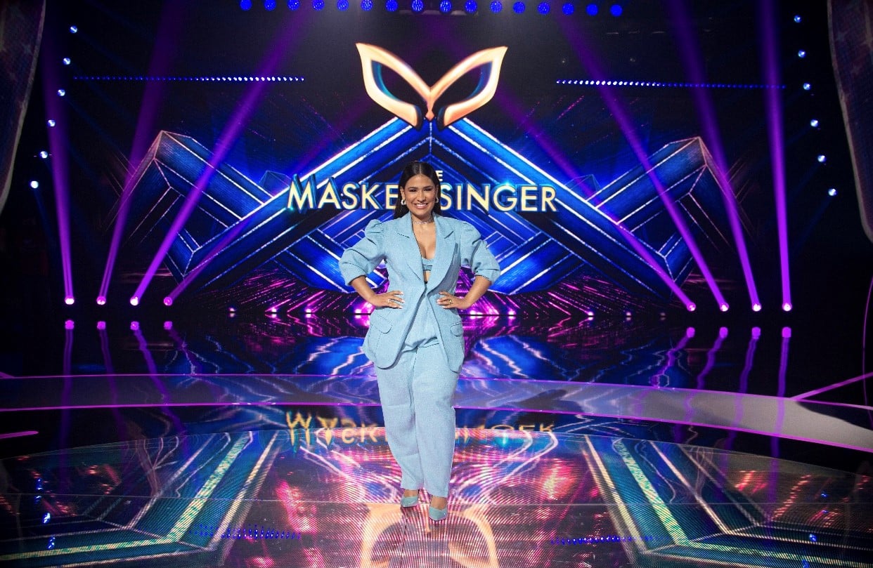 Simone faz mistério sobre saída repentina do The Masked Singer (Reprodução)