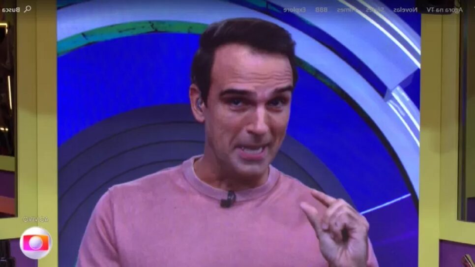 Tadeu Schmidt no BBB22 (Foto: Reprodução)