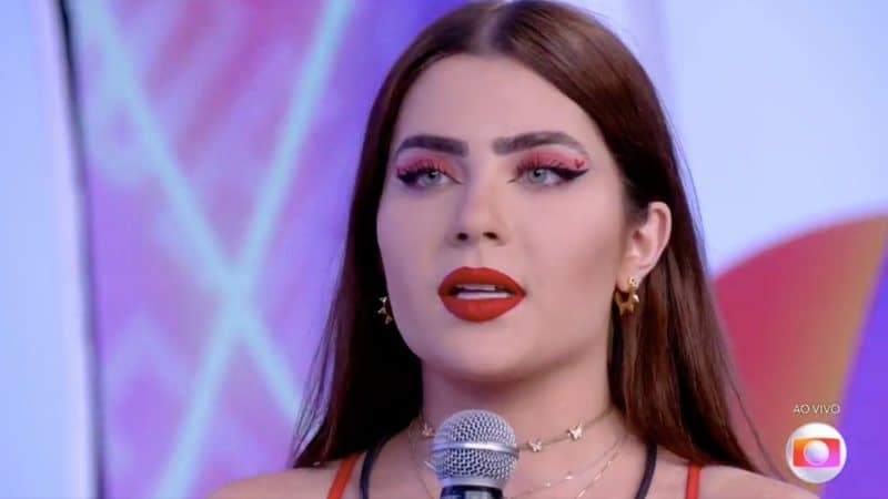 BBB22: Eliminada com rejeição, Jade não se considera errada por rivalidade com Arthur (Reprodução/Globo)