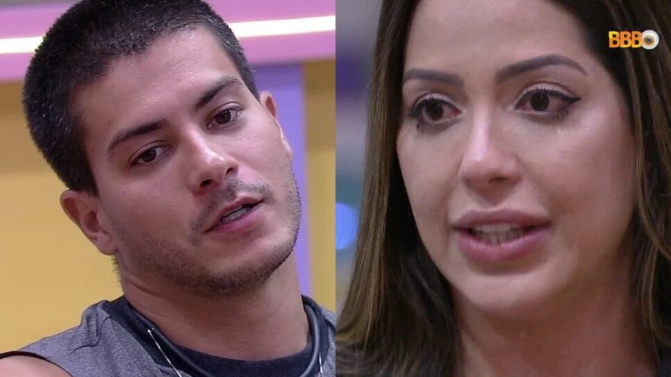 BBB22: Arrependida? Laís cai no choro e pede desculpa para Arthur (Reprodução/Globo)