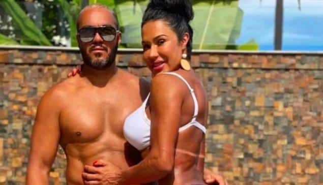 O famoso cantor e pagodeiro, Belo e sua esposa, Gracyanne Barbosa recebem ordem de despejo (Foto: Reprodução)
