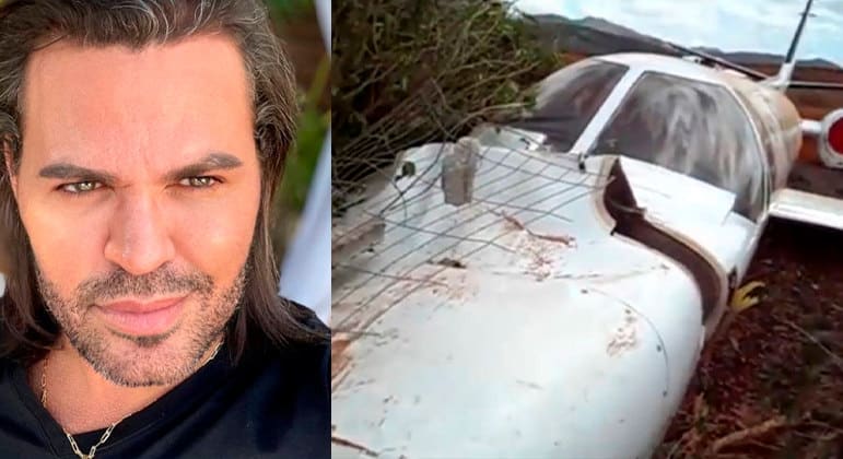 Eduardo Costa sofreu um grave acidente de avião em 2011 (Foto: Reprodução)