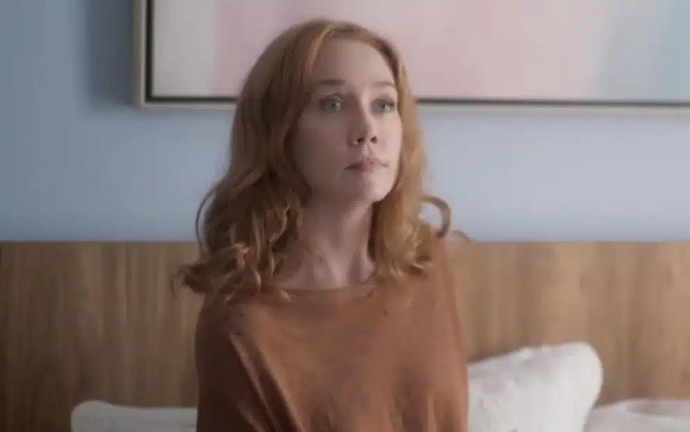 Irma (Camila Morgado) trocará o amor que sente por José Leôncio (Marcos Palmeira) por outro peão (Foto: Reprodução - TV Globo)