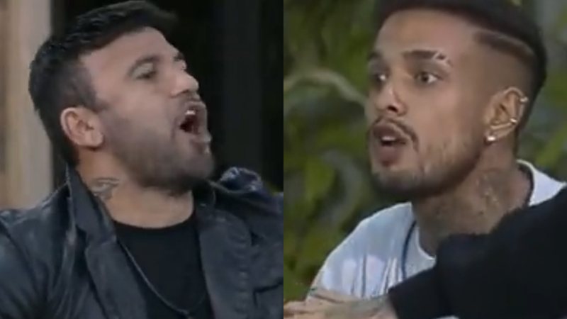 Matheus e Hadson (Foto: Reprodução - TV Record )