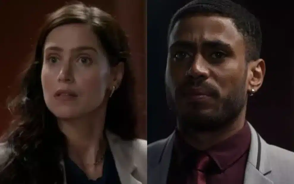 Regina será pega no pulo por Leonardo na trama da Globo (Foto: Reprodução)