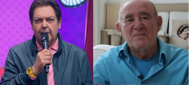 Renato Aragão e Fausto Silva tem briga exposta nos corredores da Globo (Foto: Reprodução)