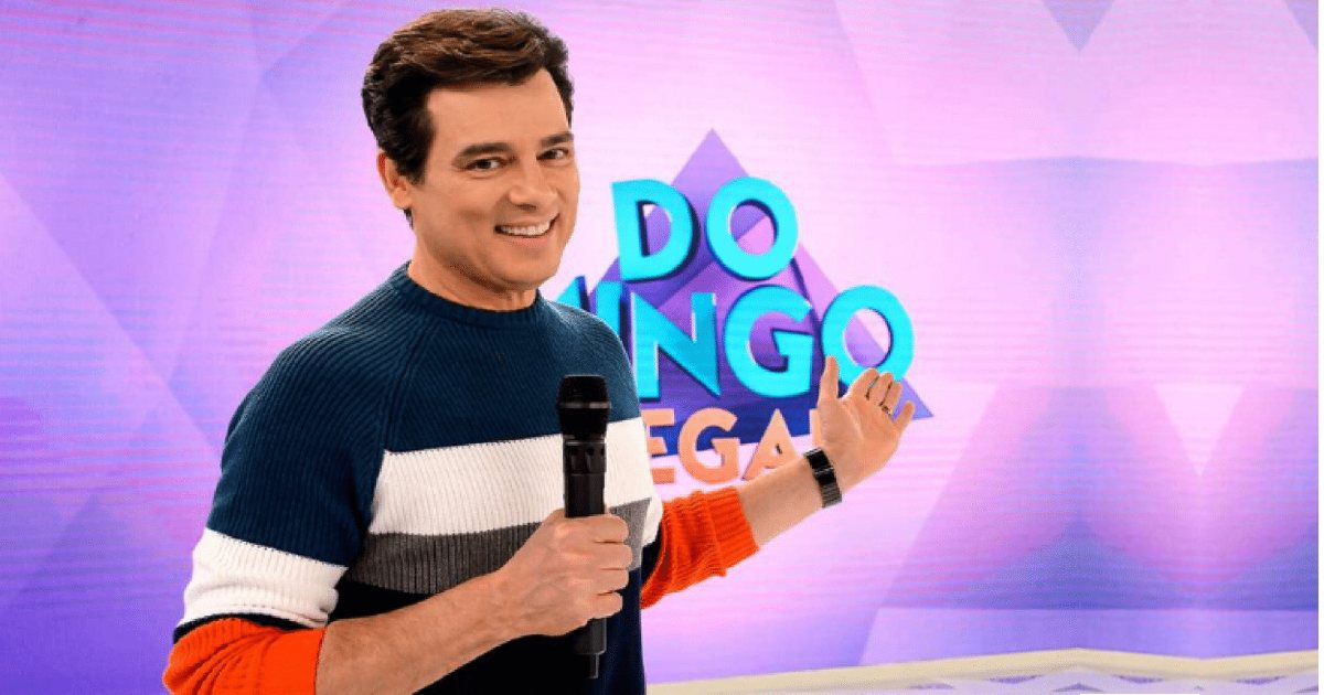 O famoso apresentador do Domingo Legal do SBT (Foto: Reprodução)