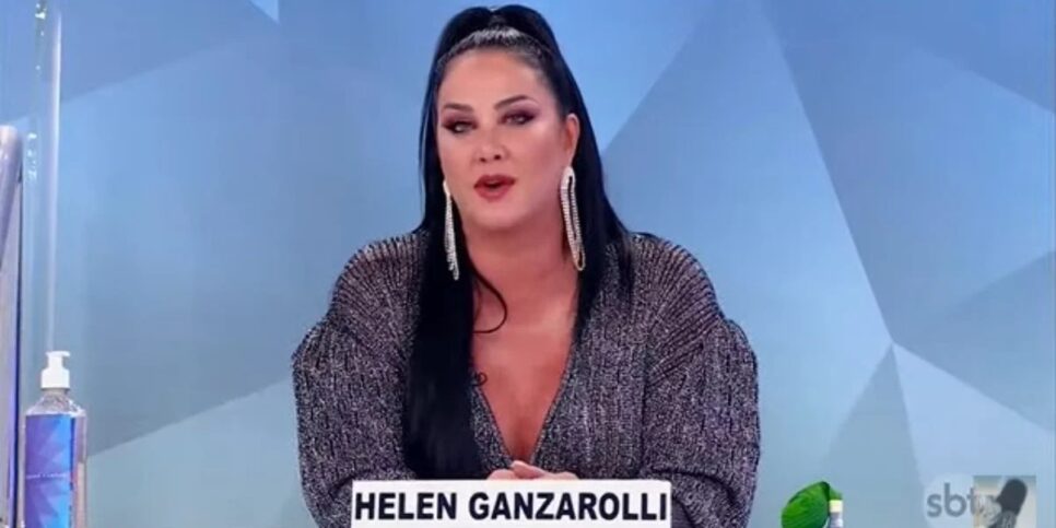 Helen Ganzarolli (Foto: Reprodução) Silvio Santos