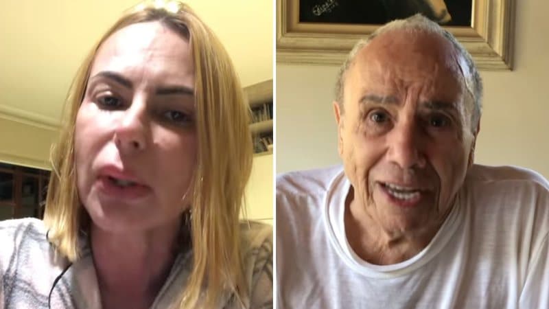 Stênio Garcia vê mulher lamentar situação dolorosa e revela tudo (Foto: Reprodução)
