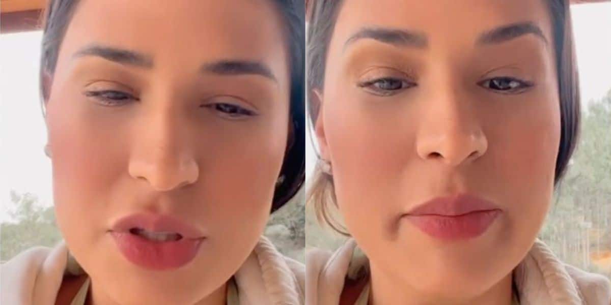 Simone passa por perrengue e tenta salvar bolsa caríssima de luxo: “Acho que caguei” (Reprodução)