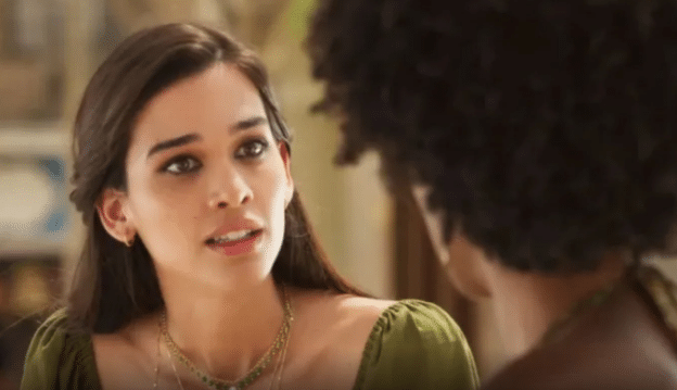 Labibe fala sobre sentimentos e enche o coração de Maruan de esperanças na trama da Globo (Foto: Reprodução)
