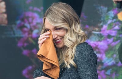 Anne Lottermann se emociona ao falar da morte do marido na Band, Foto: Reprodução/Internet