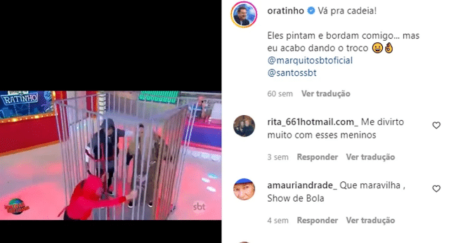 O famoso apresentador do SBT falou sobre momento polêmico nas redes sociais (Foto: Reprodução)