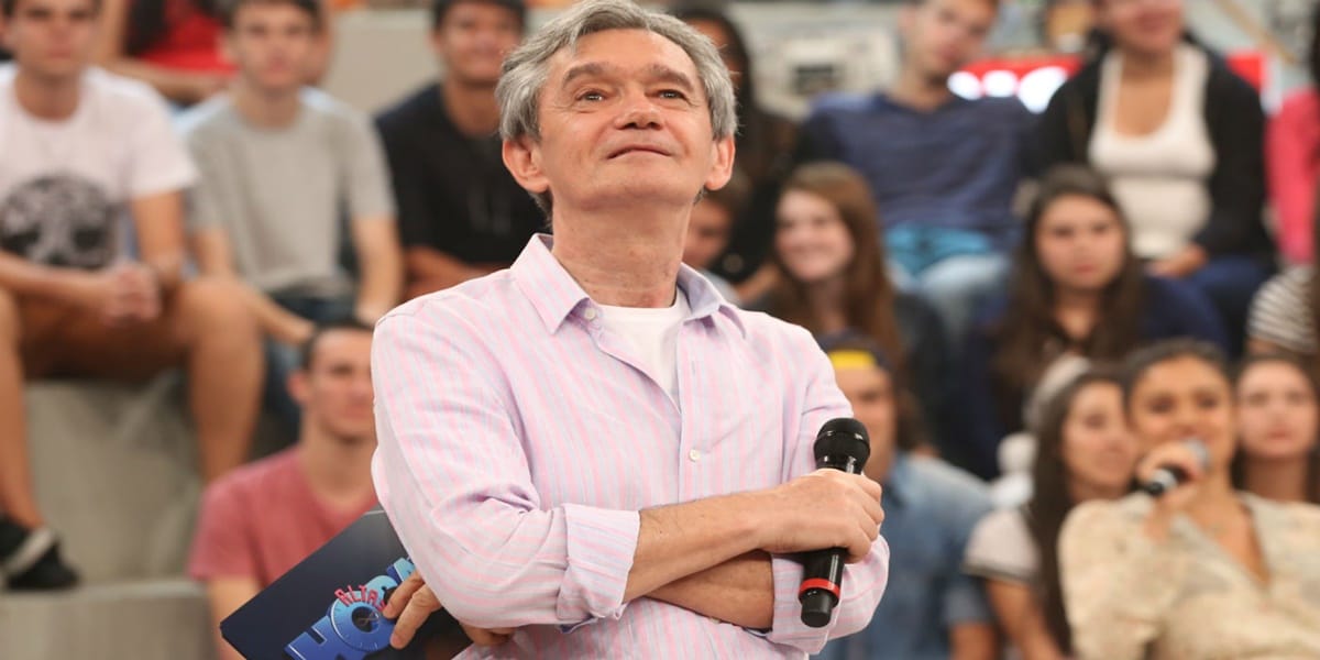 O apresentador ficou um tempo afastado da atração da Globo (Foto: Reprodução)