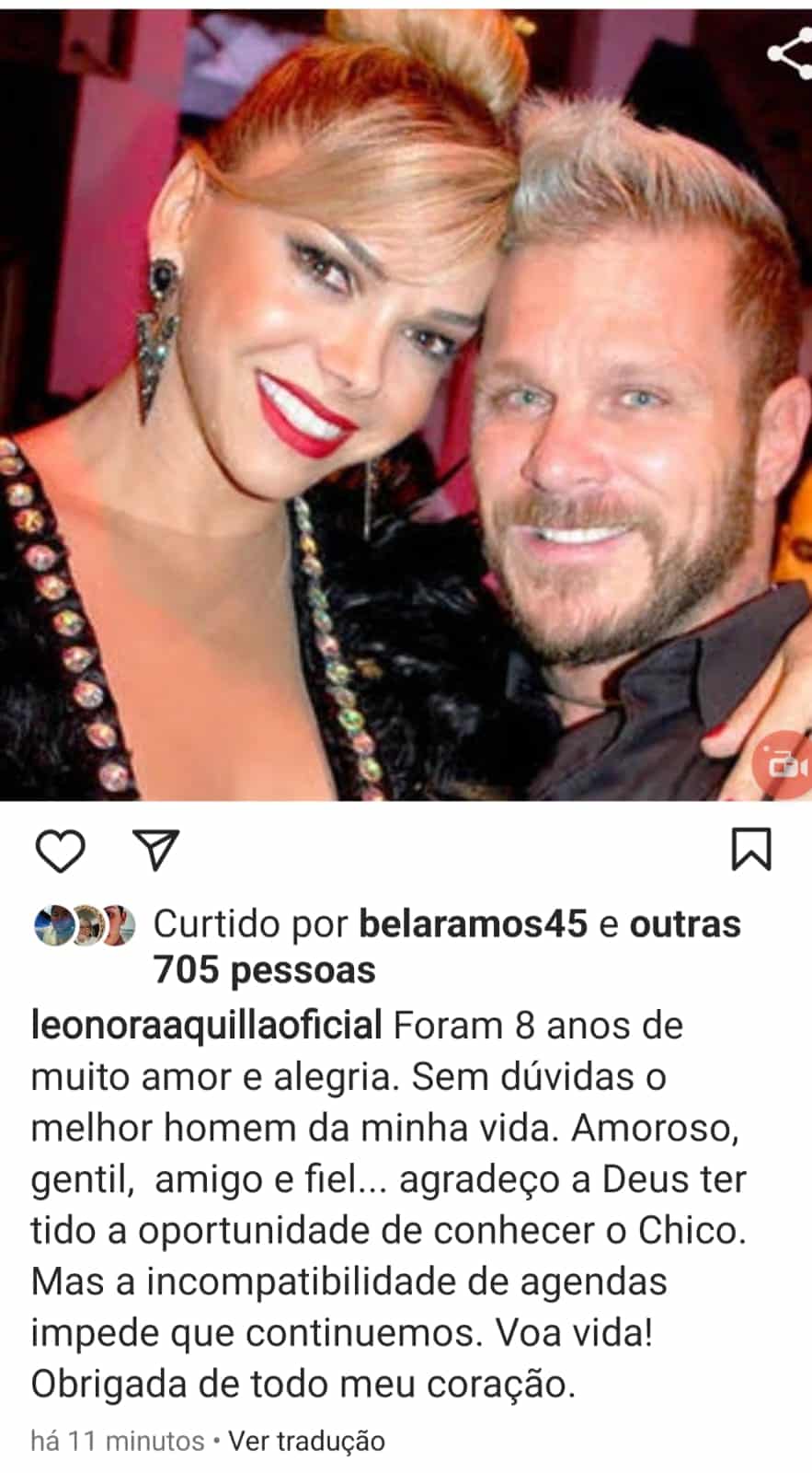 A famosa ex-jornalista do A Tarde É Sua da RedeTV! anunciou o fim de seu casamento (Foto: Reprodução)