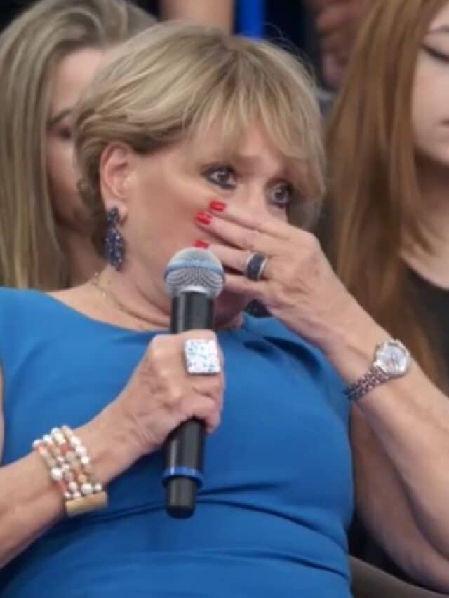 Susana Vieira não conseguiu esconder que ficou apavorada com o que descobriu