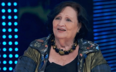 Déa Lúcia quase desmaiou na Globo (Foto: Reprodução)
