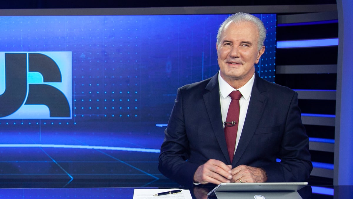O jornalista não se calou e disse o que pensava sobre canal (Foto: Reprodução)