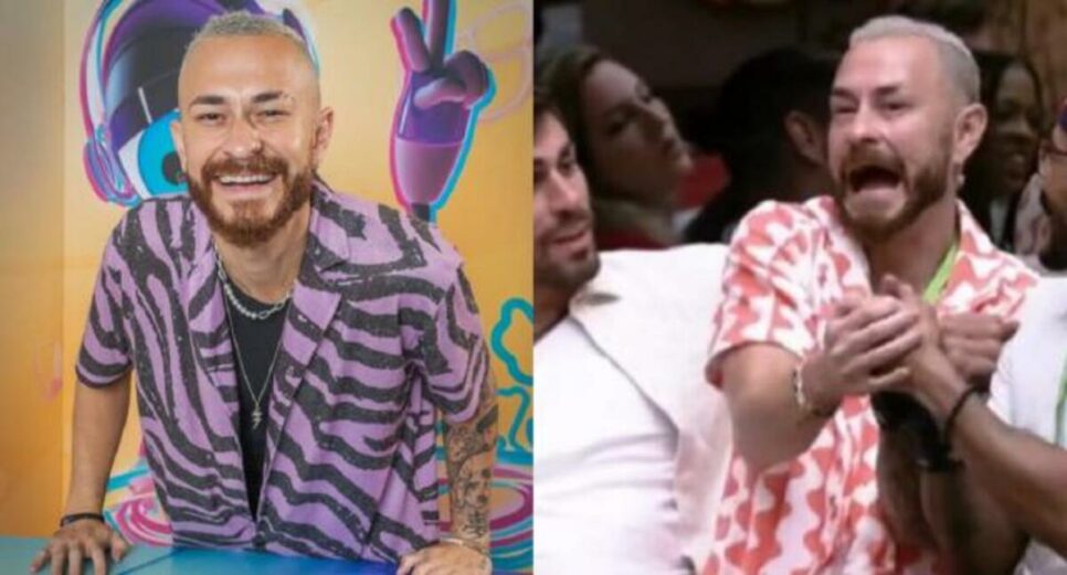 O influenciador Fred no BBB23 da Rede Globo