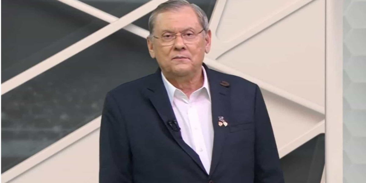 Milton Neves em seu programa (Foto: Reprodução)