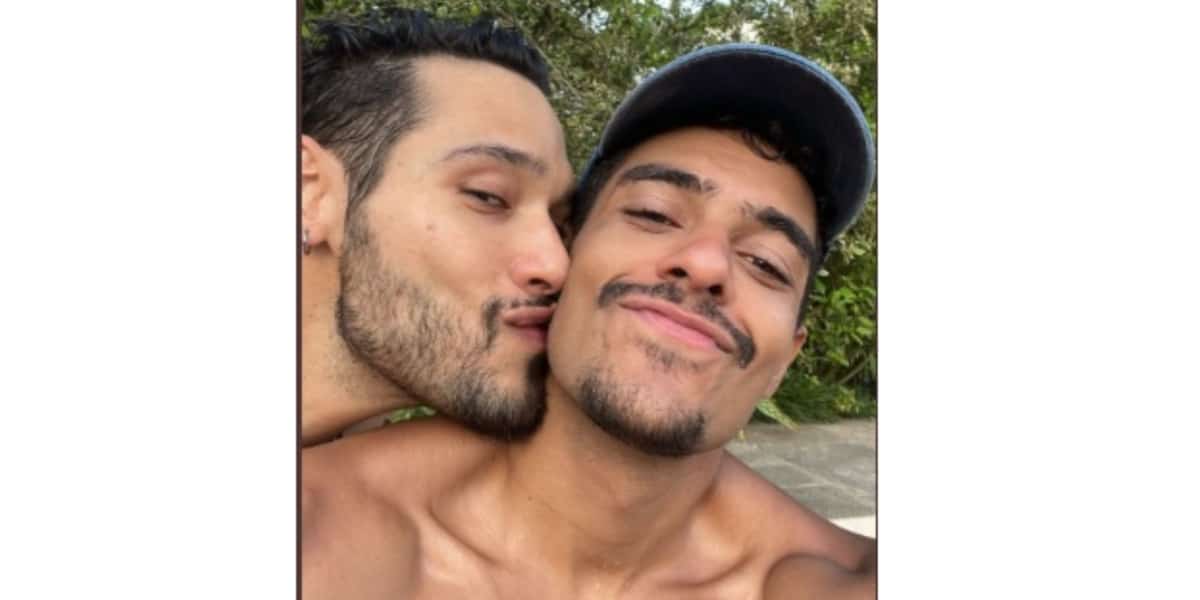 Bruno Fagundes, filho de Antonio Fagundes e o namorado Igor Fernandes (Imagem Reprodução Instagram)