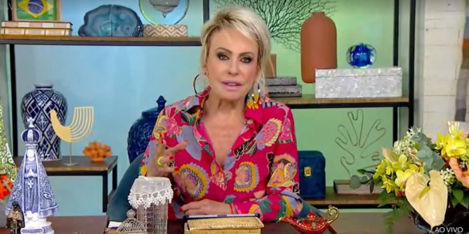 Ana Maria Braga fala demais e revela nome de namorado (Foto: Reprodução)