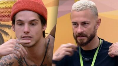 Gabriel Tavares e Fred Desimpedidos no BBB23 da Rede Globo (Foto: Reprodução/Internet)