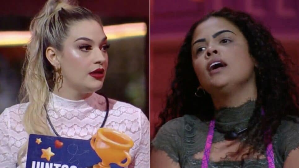Marília Miranda e Paula Freitas no BBB23 da Rede Globo