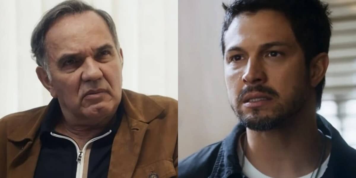 Oto descobre verdade sobre Guerra na trama da Globo e conta para Leonor (Foto: Reprodução)
