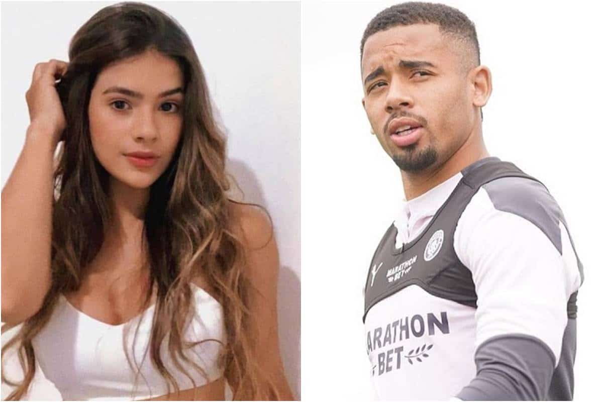 Raiane Lima anuncia término com o jogador Gabriel Jesus 