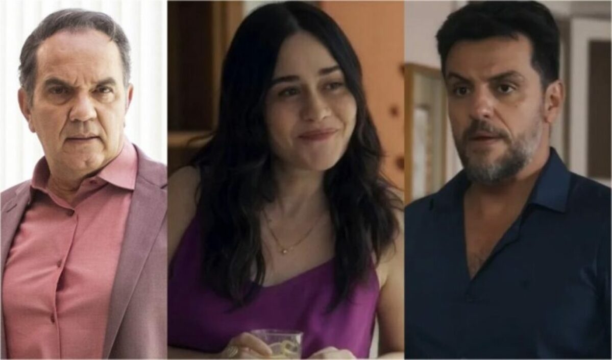 Guerra, Guida e Moretti em Travessia da Rede Globo