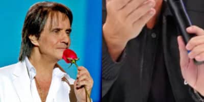 Diretor da Globo entregou momento único envolvendo Roberto Carlos (Foto Reproduão/Montagem/Aaron Tura Tv)