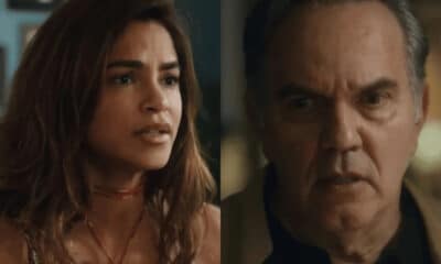 Brisa e Guerra em Travessia da rede Globo (Foto: Reprodução/Internet)