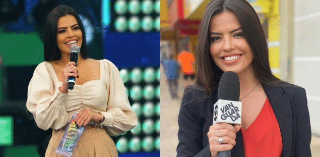 Ana Flávia Simões foi bailarina do Faustão e agora é apresentadora da Globo (Foto: Reprodução)