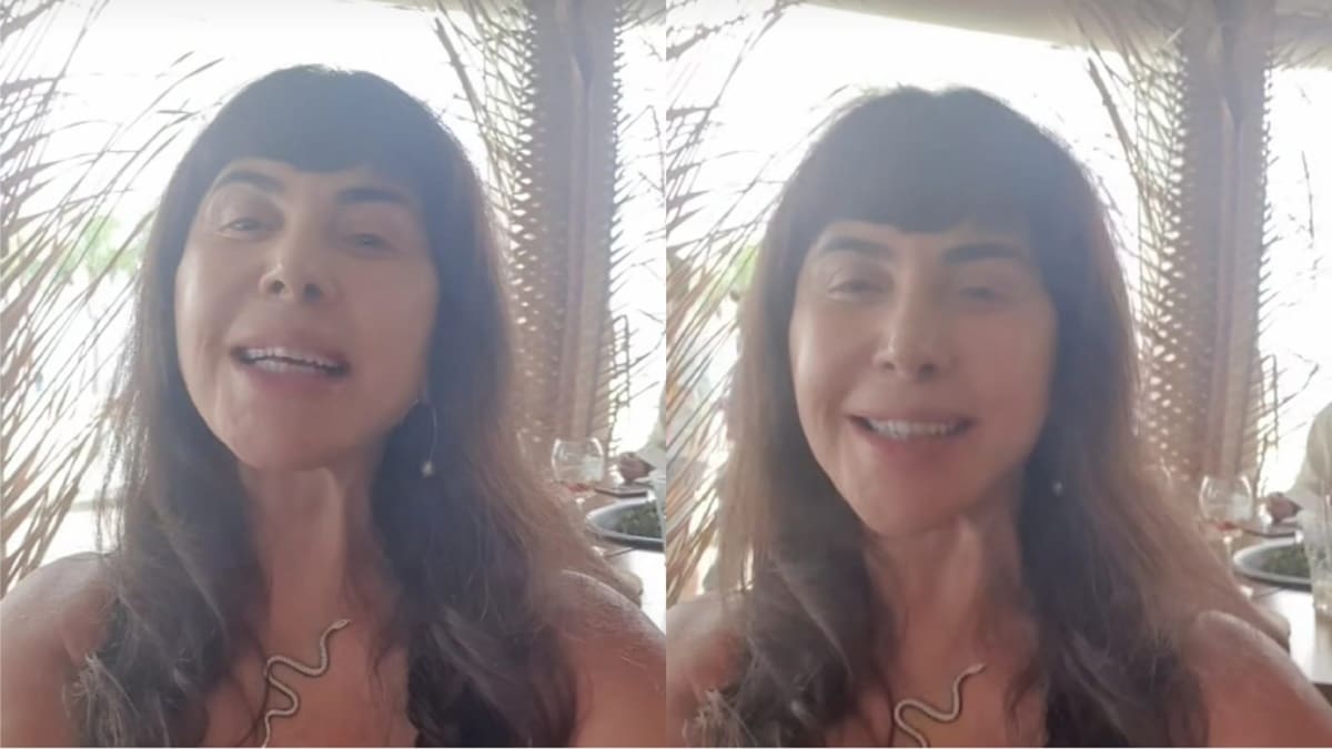 Claudia Alencar hoje, aos 72 anos, vive dando palestras e falando sobre vida saudável