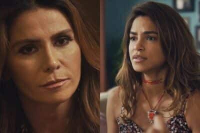 Helô e Brisa na novela Travessia da rede Globo (Foto: Reprodução/Internet)