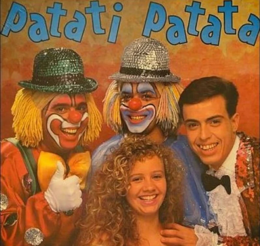 Primeiros palhaços do Patati Patatá (Foto: Reprodução)