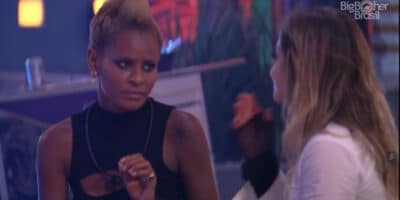 BBB23: Aline dá sermão em Bruna sobre relação com Gabriel Santana (Imagem Reprodução Globo)