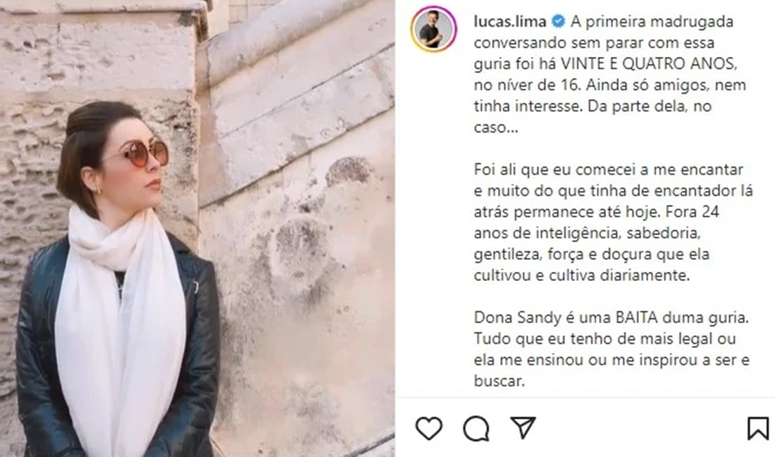 A declaração sobre a filha de Xororó teve detalhes da relação entregues ao público
